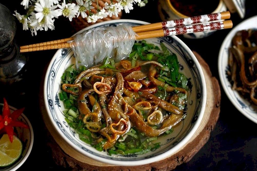 Mien luon is a rich and flavorful taste dish